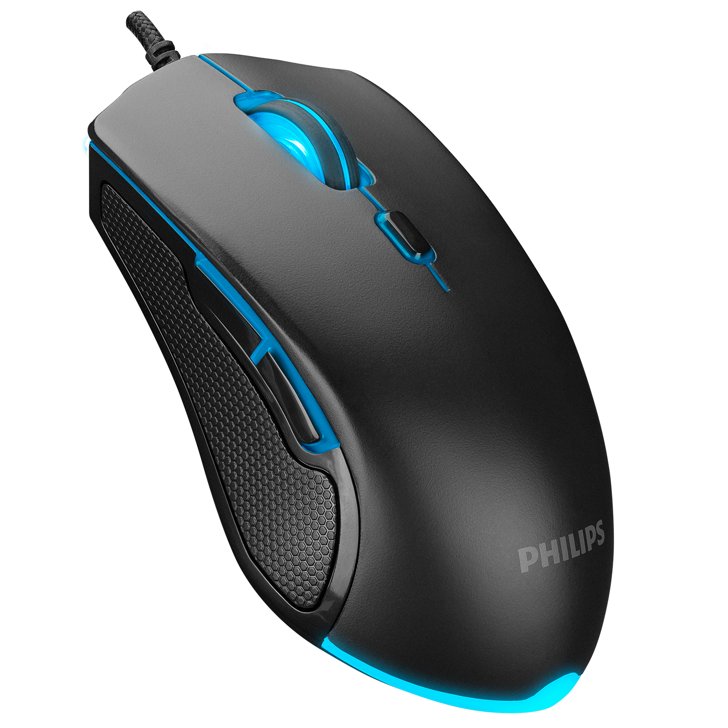 Philips SPK9404 Usb 6 Tuşlu Siyah 800-1000-1600-2400dpi Gaming Oyuncu Mouse (G404)